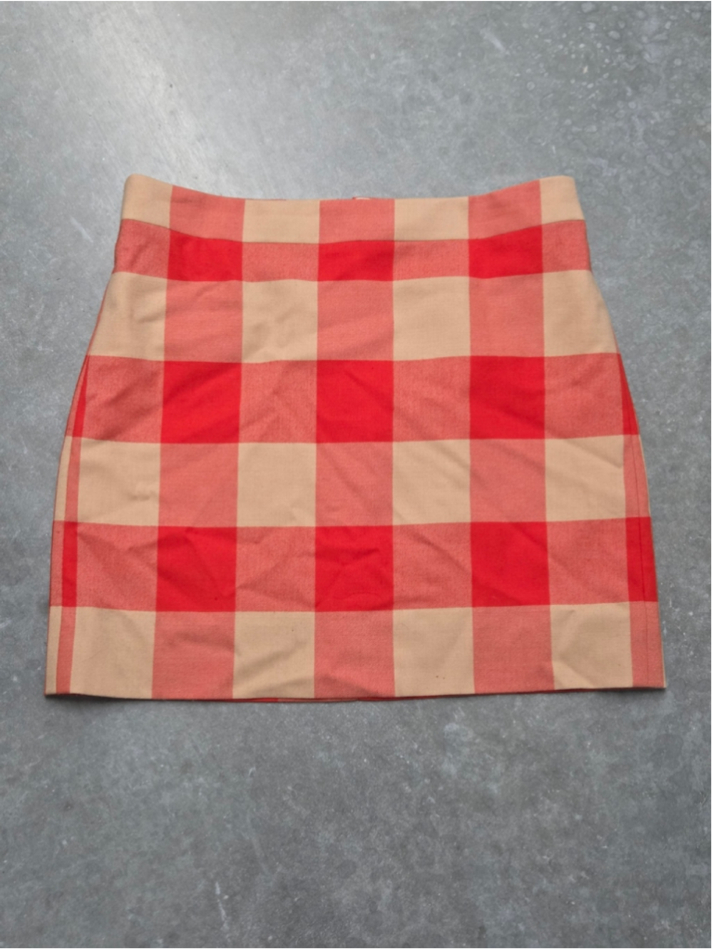 J. Crew Picnic Blanket Cottagecore Preppy Mini Skirt Wool Coquette Size 4